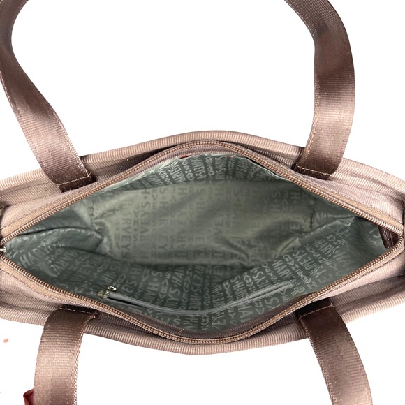 Harveys Seatbelt Handbag Tote Dark Brown Woven Shoulder Bag - Picture 12 of 12